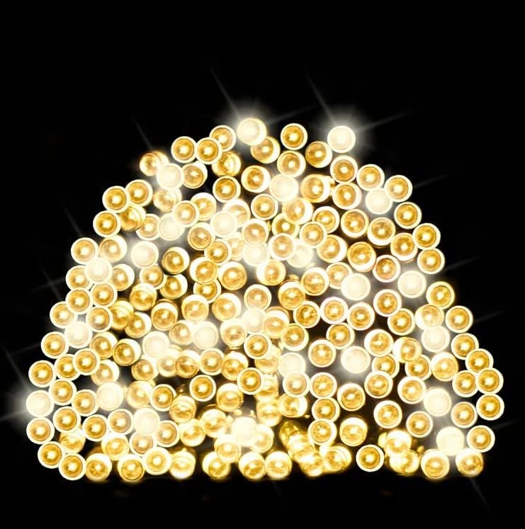 100 LED Chasing Lights Battery Operated - Warm White