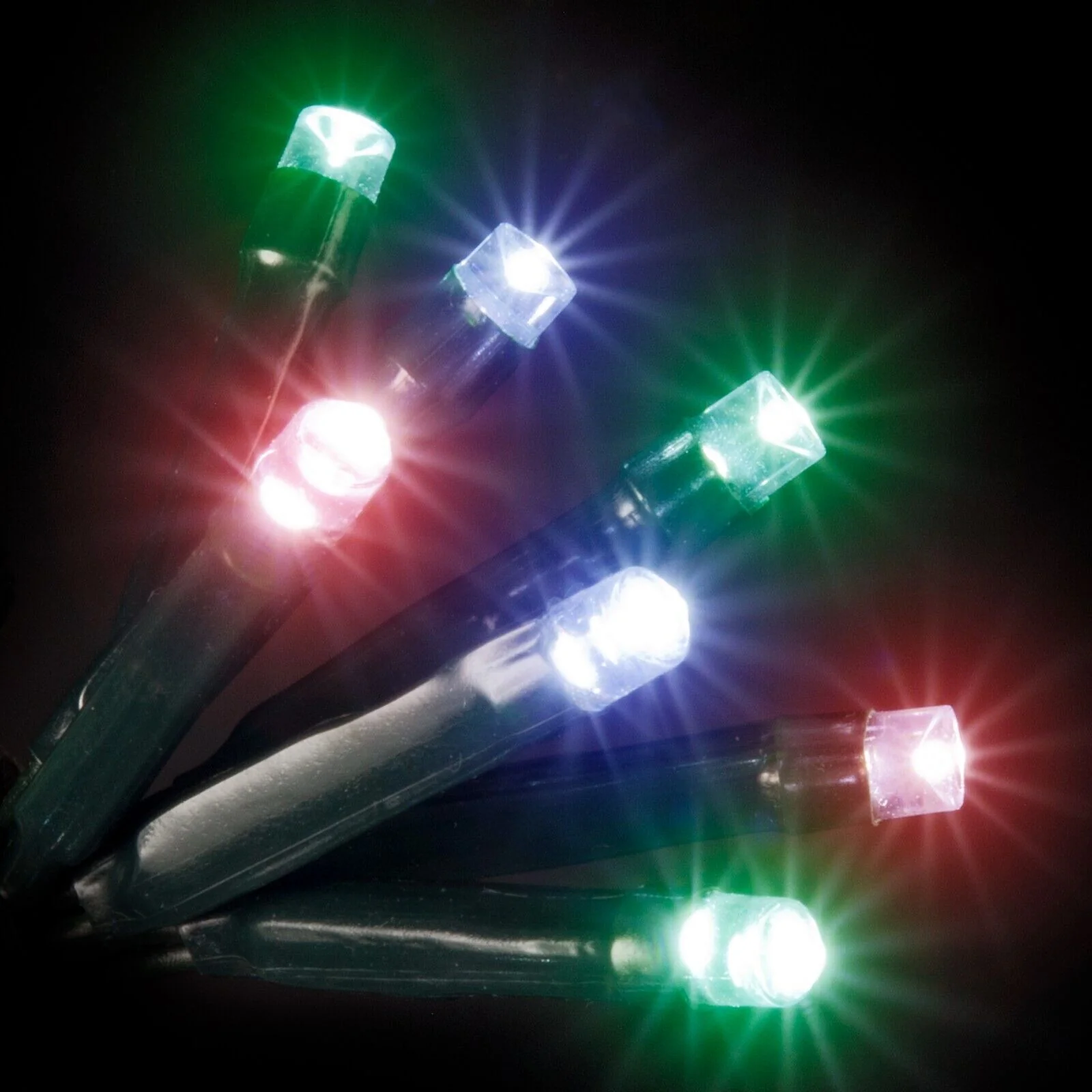 1000 LED String/Fairy Icicle Lights - Pastel