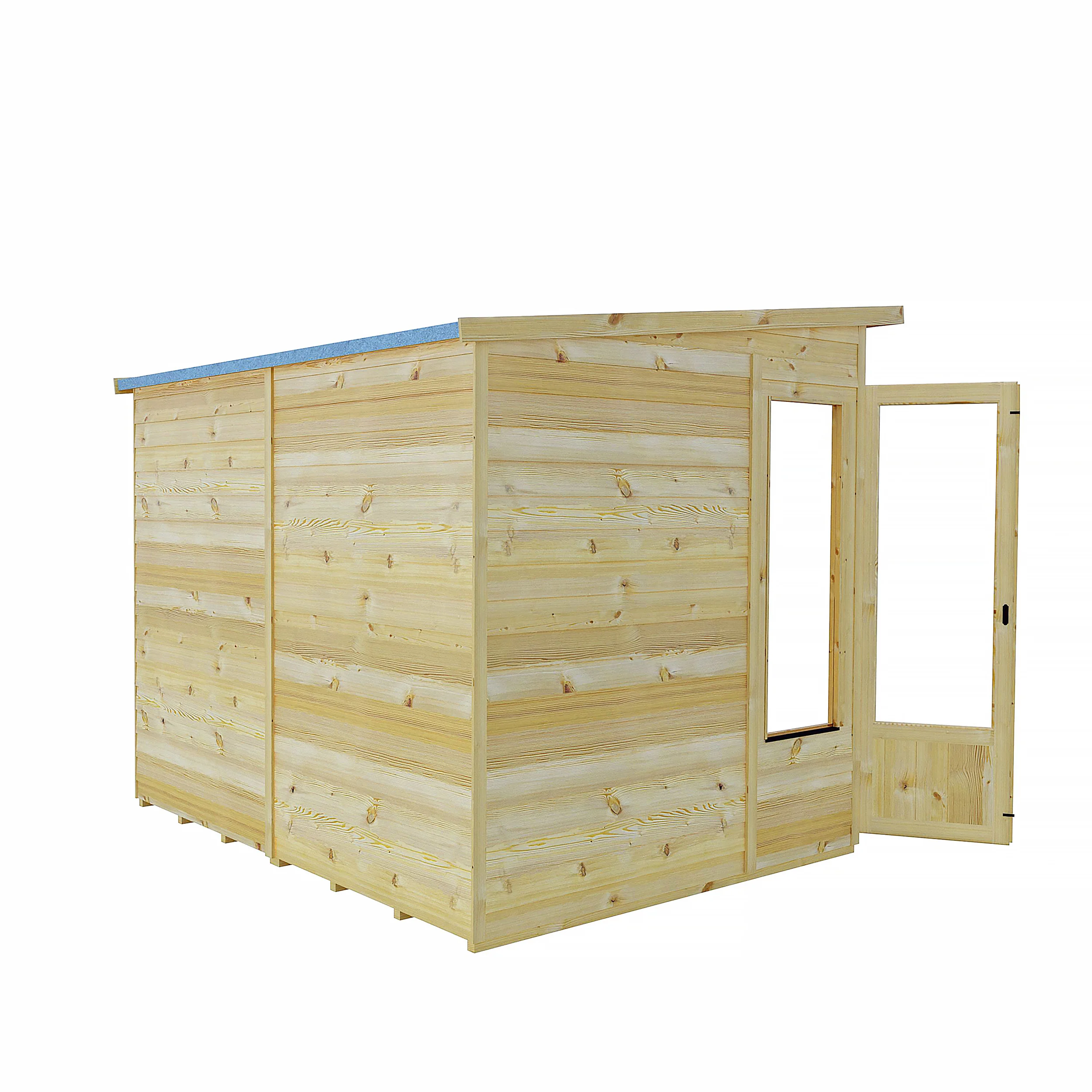 Alora 8 ft x 6 ft Pent Overlap Sumerhouse - Image 10