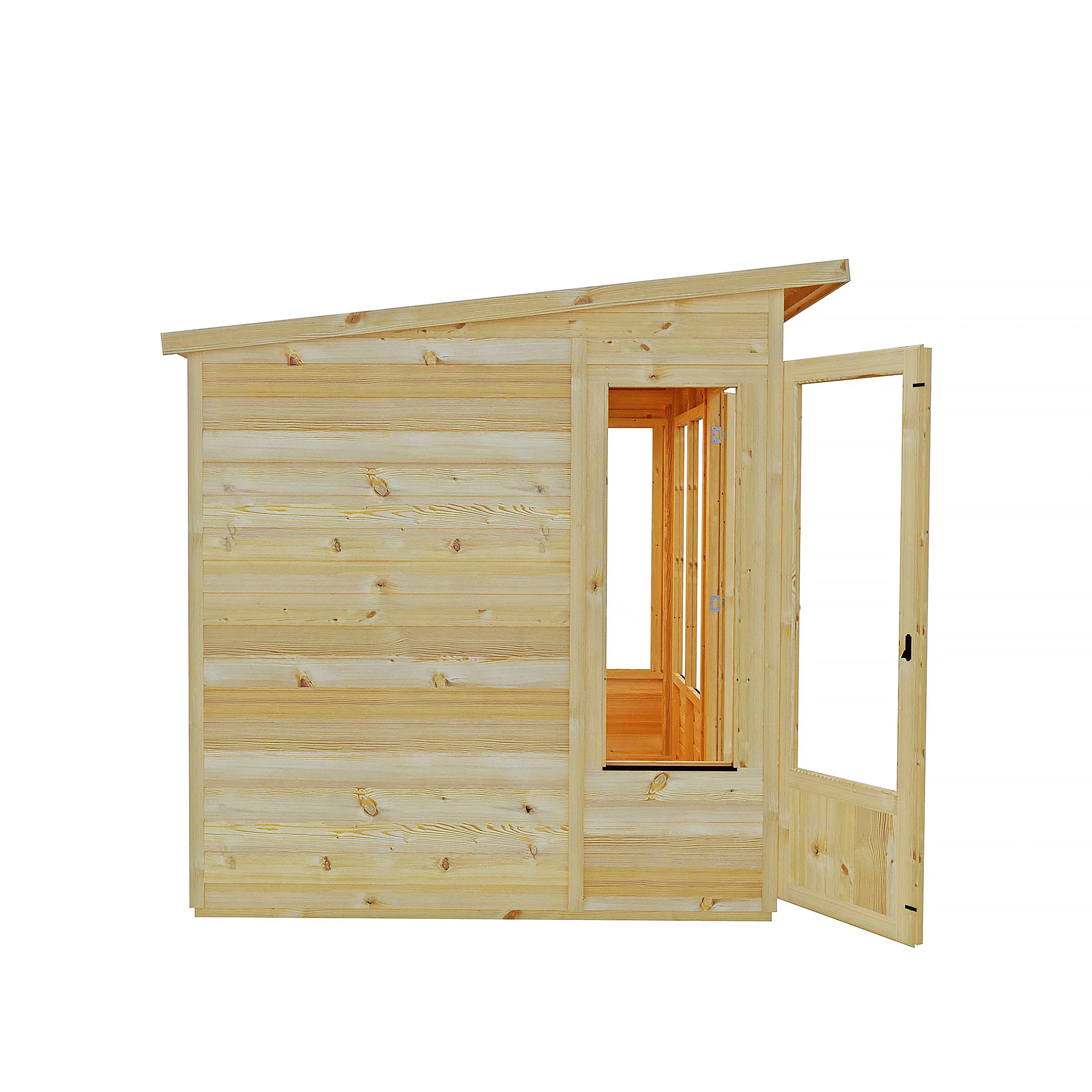 Alora 8 ft x 6 ft Pent Overlap Sumerhouse - Image 11
