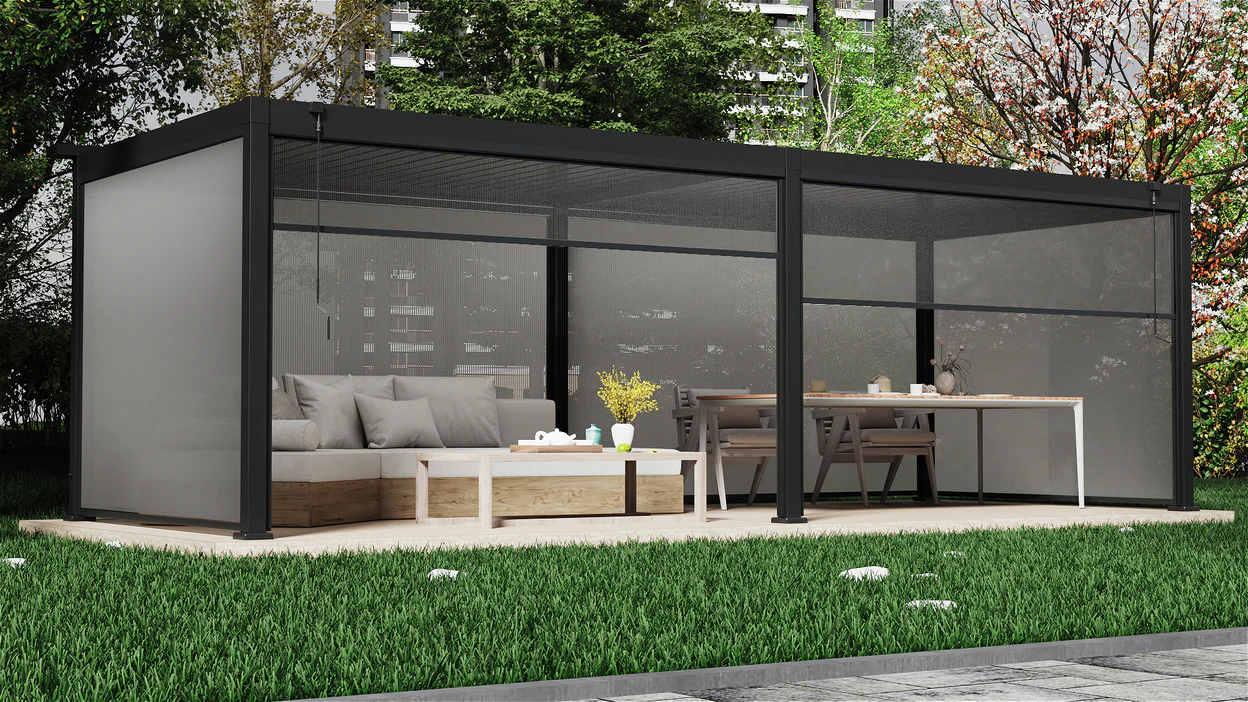 Athena 6m x 3m Aluminium Pergola - Image 3