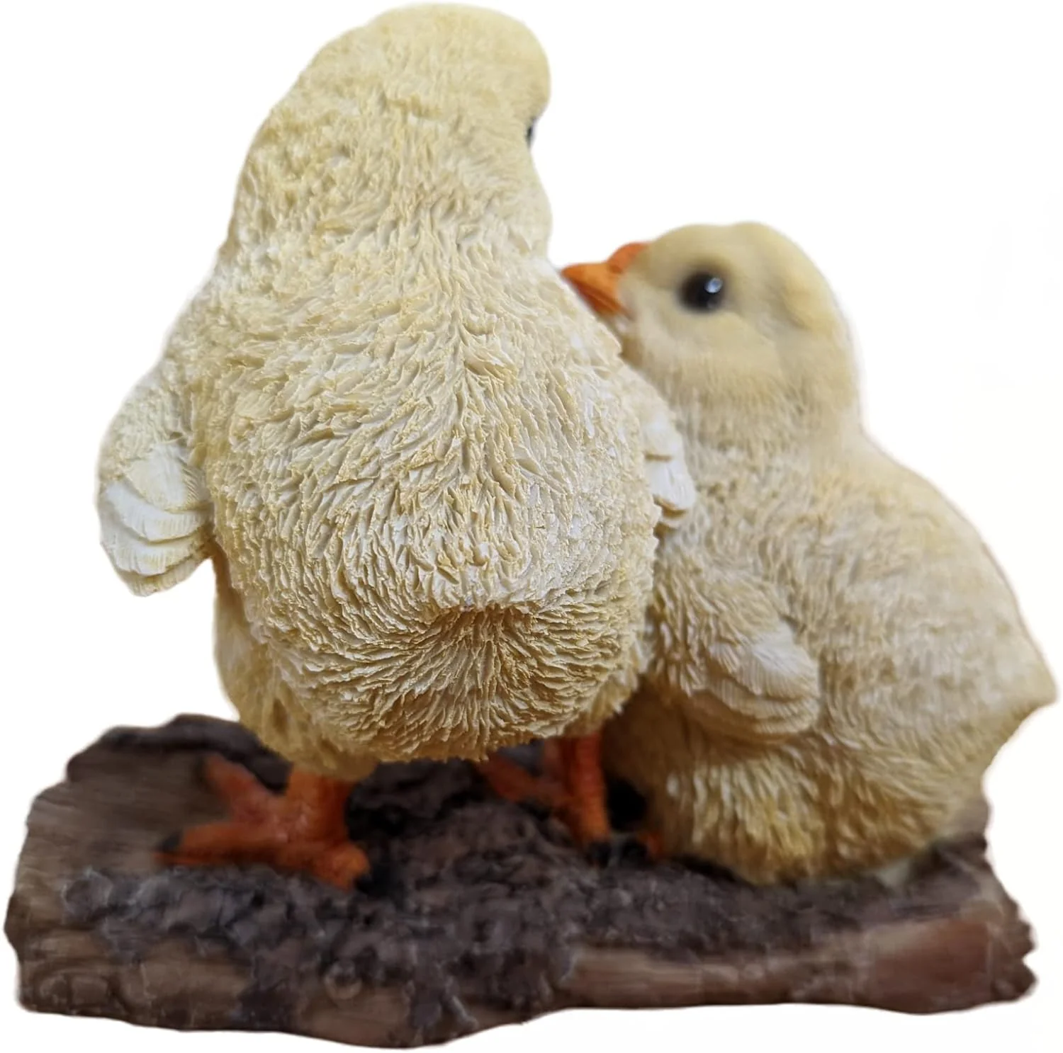 Baby Chicks on Log Ornament - Image 2