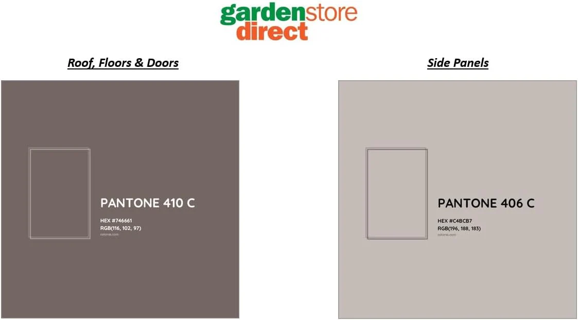 Balmoral Plastic Garden Shed Heavy Duty Windproof 10 Year Guarantee - 7 x 3.8 ft - Image 8