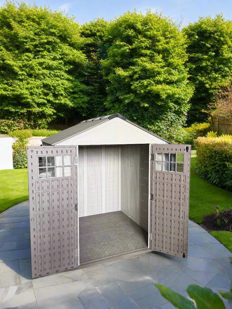 Balmoral Plastic Garden Shed Heavy Duty Windproof 10 Year Guarantee - 7 x 5.4 ft - Image 2
