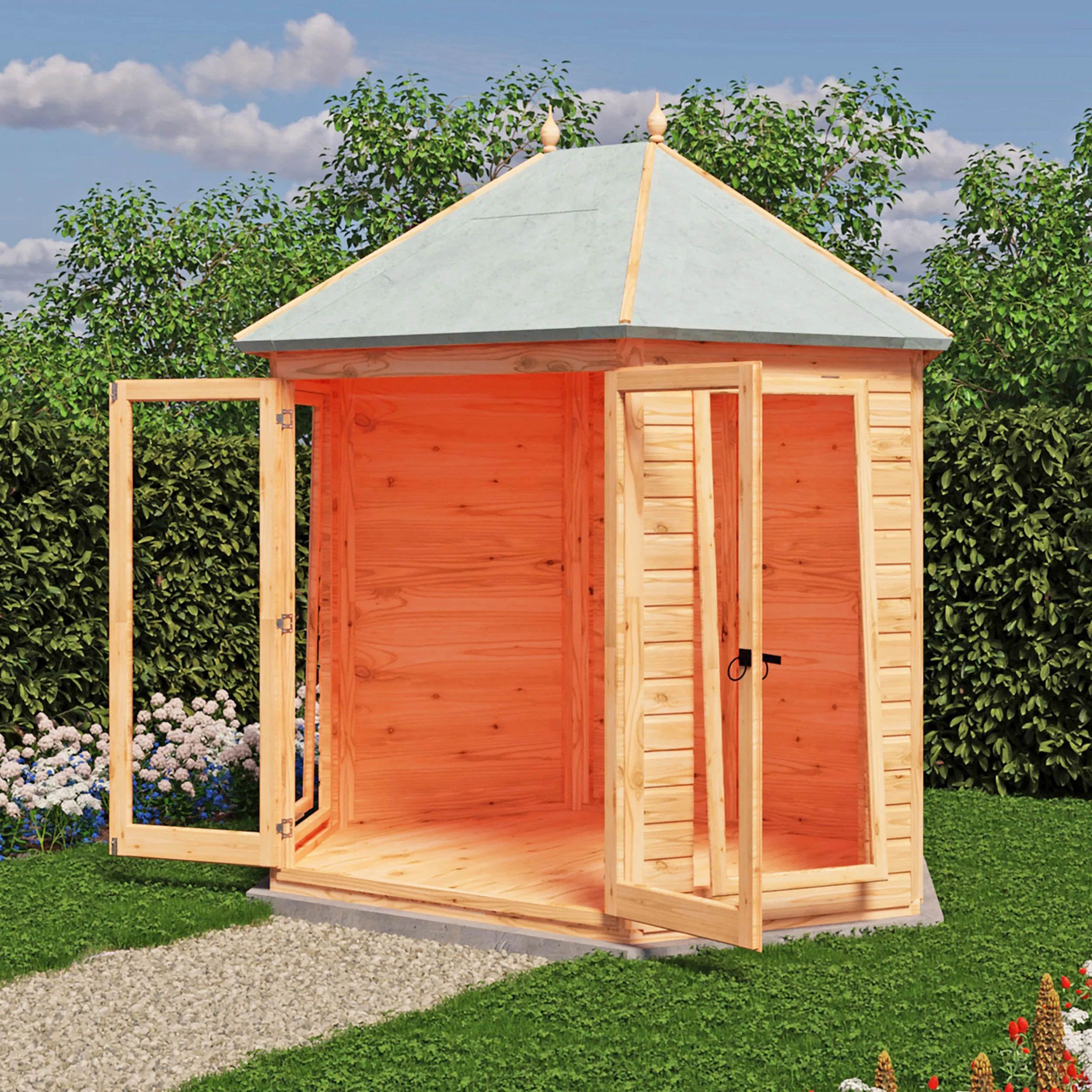 Buttermere 8 ft x 6 ft Summerhouse - Image 5