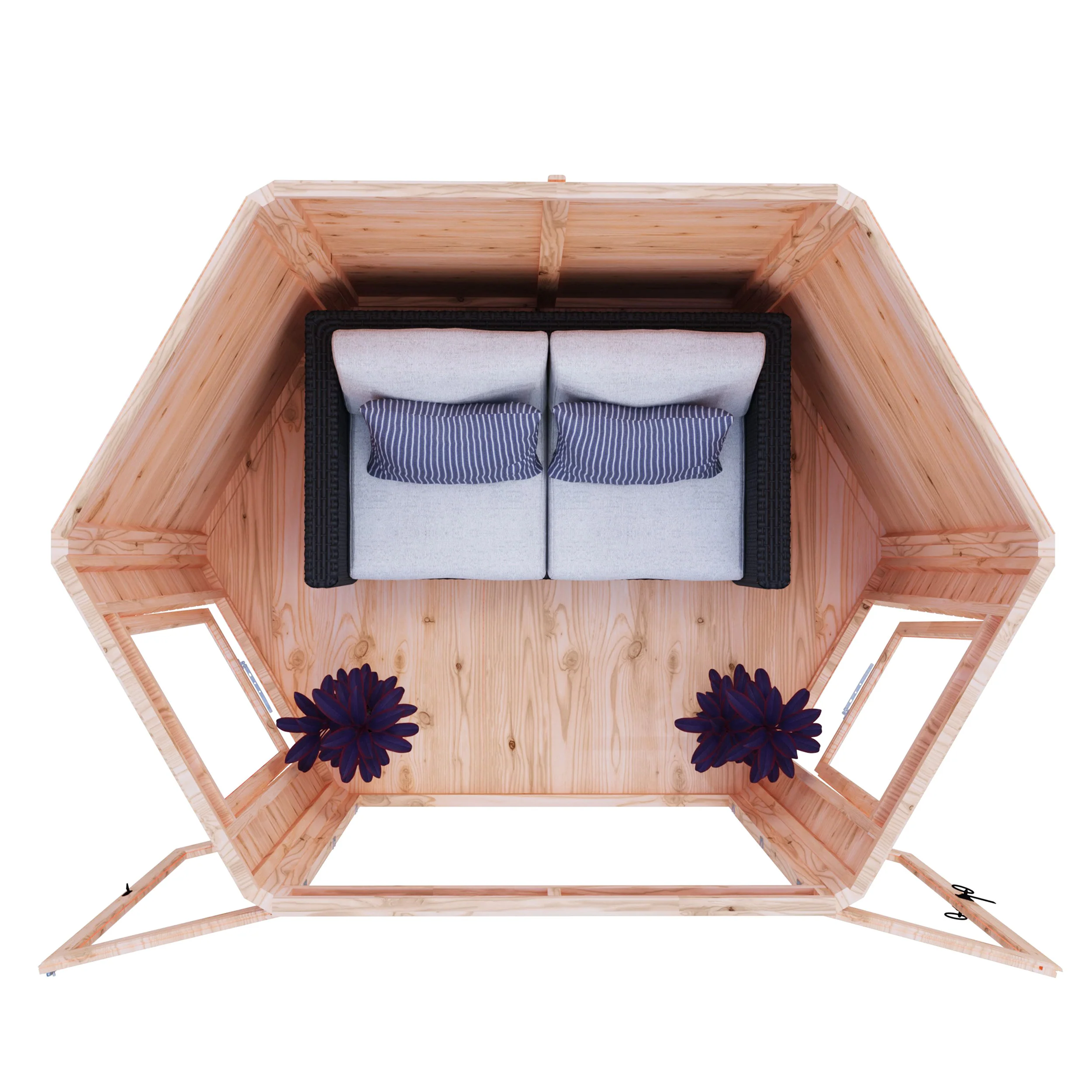 Buttermere 8 ft x 6 ft Summerhouse - Image 6