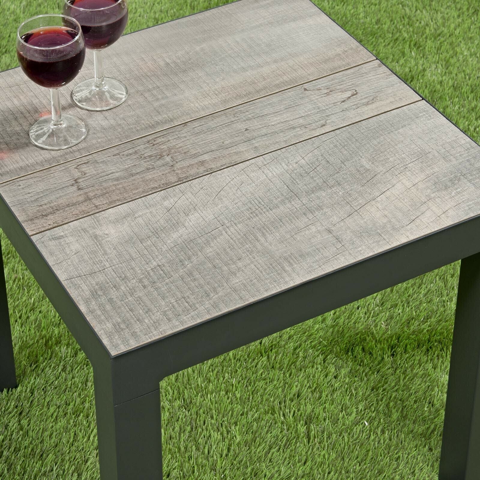 Camilla Rattan Reclining 4 Seat Dining Set - Image 9