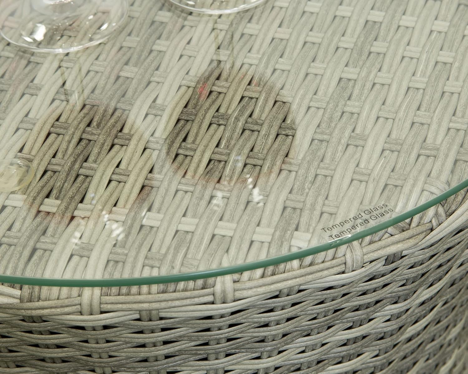 Canberra Bottle Bistro Set - Grey - Image 5