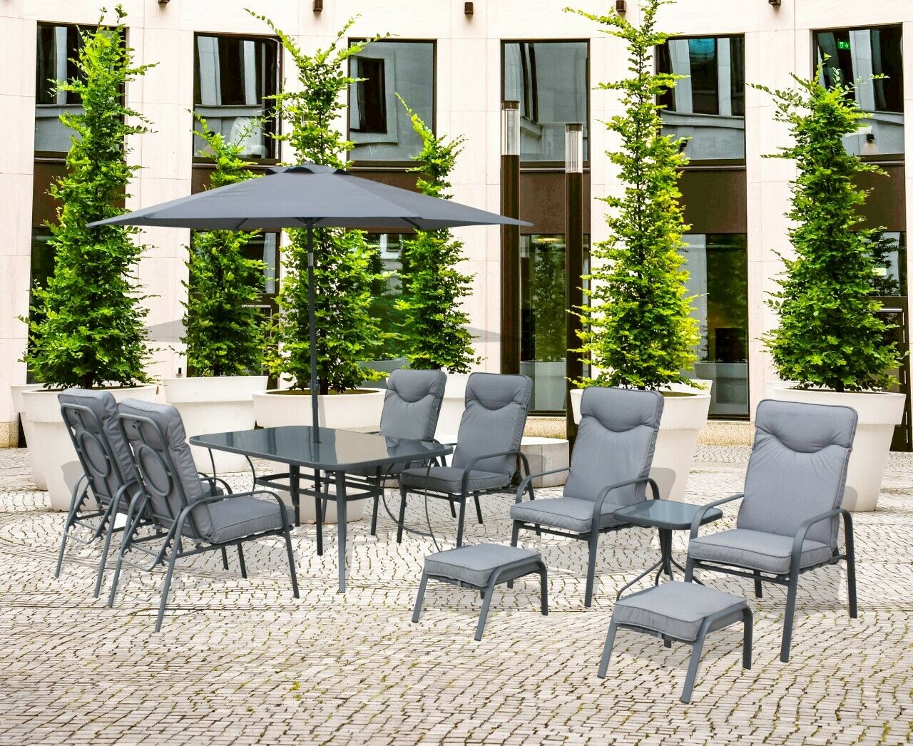 Candosa Garden Furniture - Candosa 11 Piece Set - Image 5