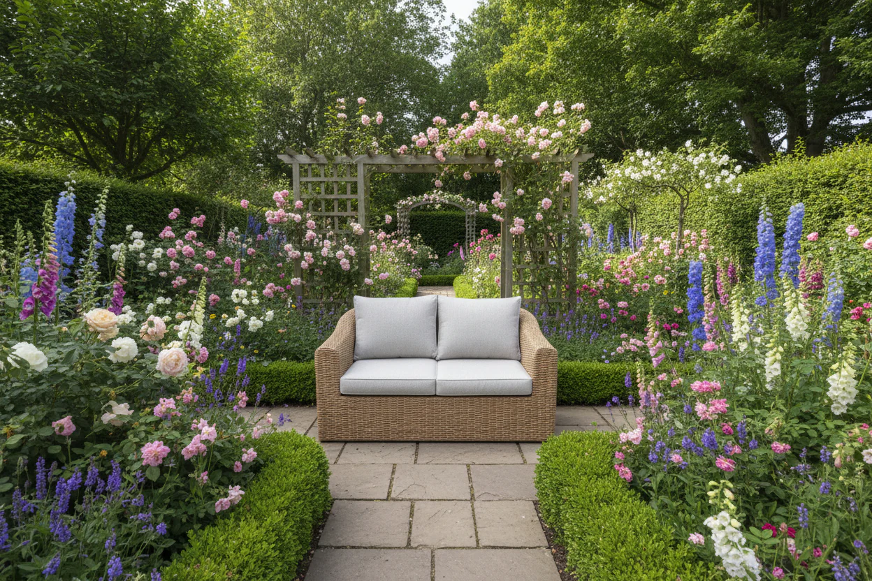 Cheltenham Luxury Rattan 6 Seat Aluminium Frame Garden Furniture Set - Image 3