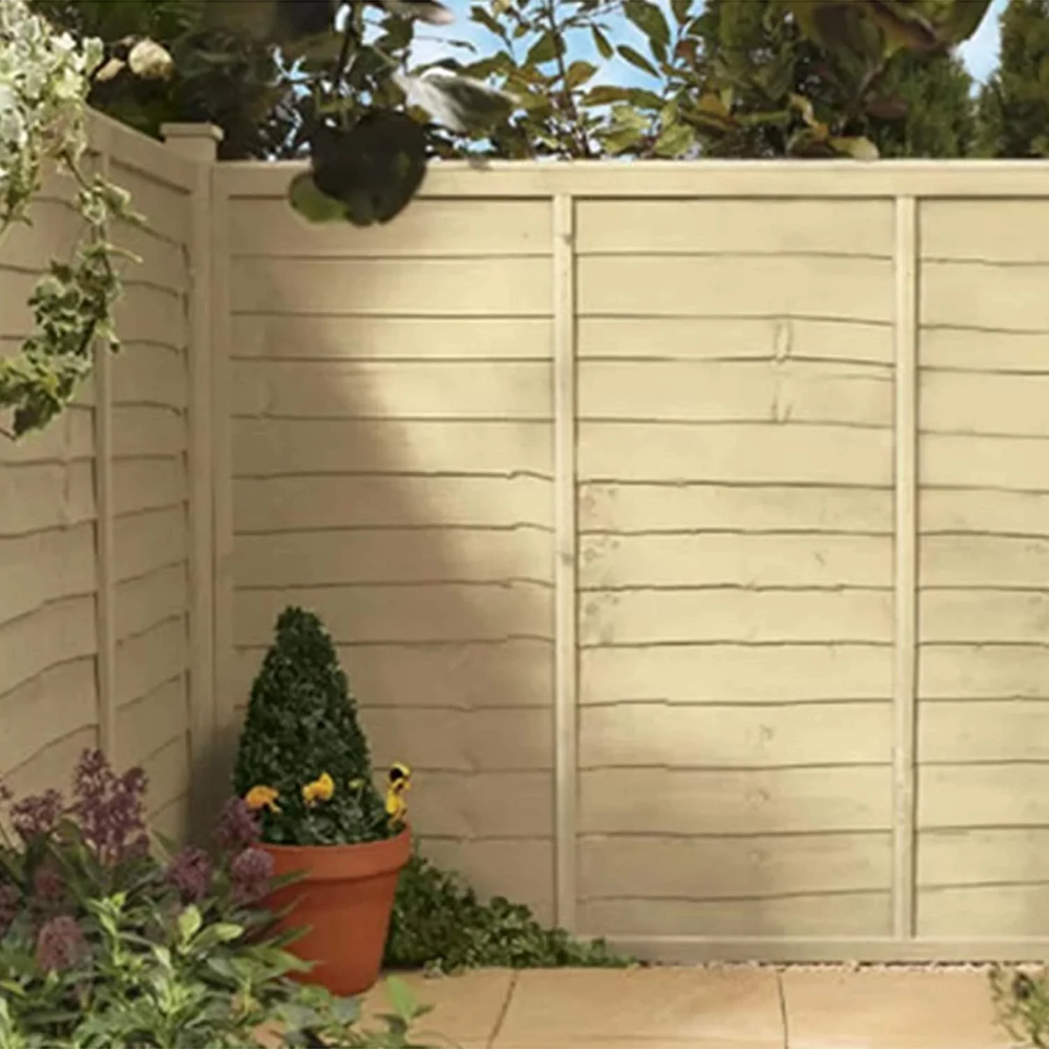 Cuprinol Garden Shades in Country Cream - Suitable for Wood and Stone 5L - Image 4