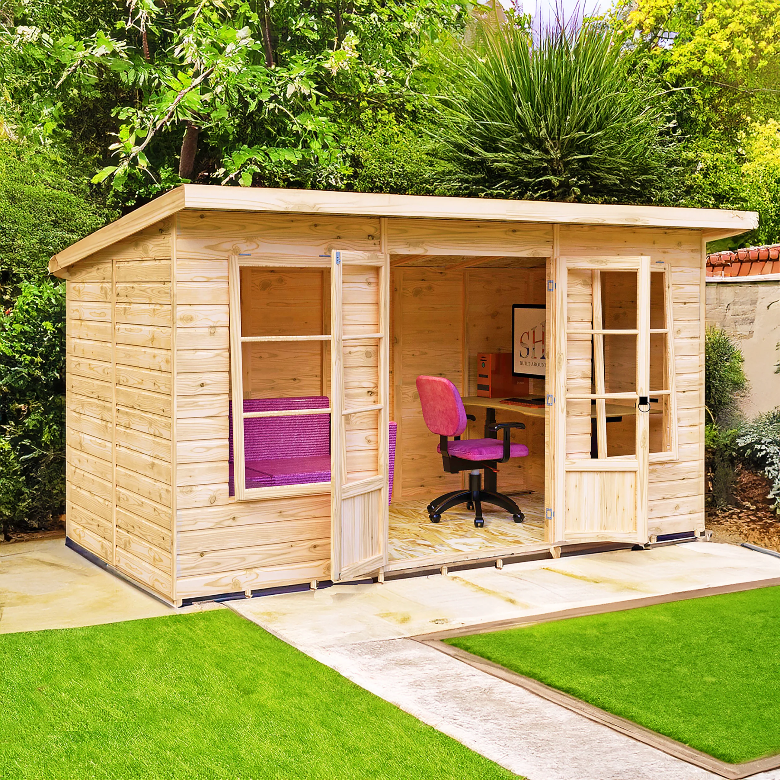Dahlia 12 ft x 6 ft Summerhouse
