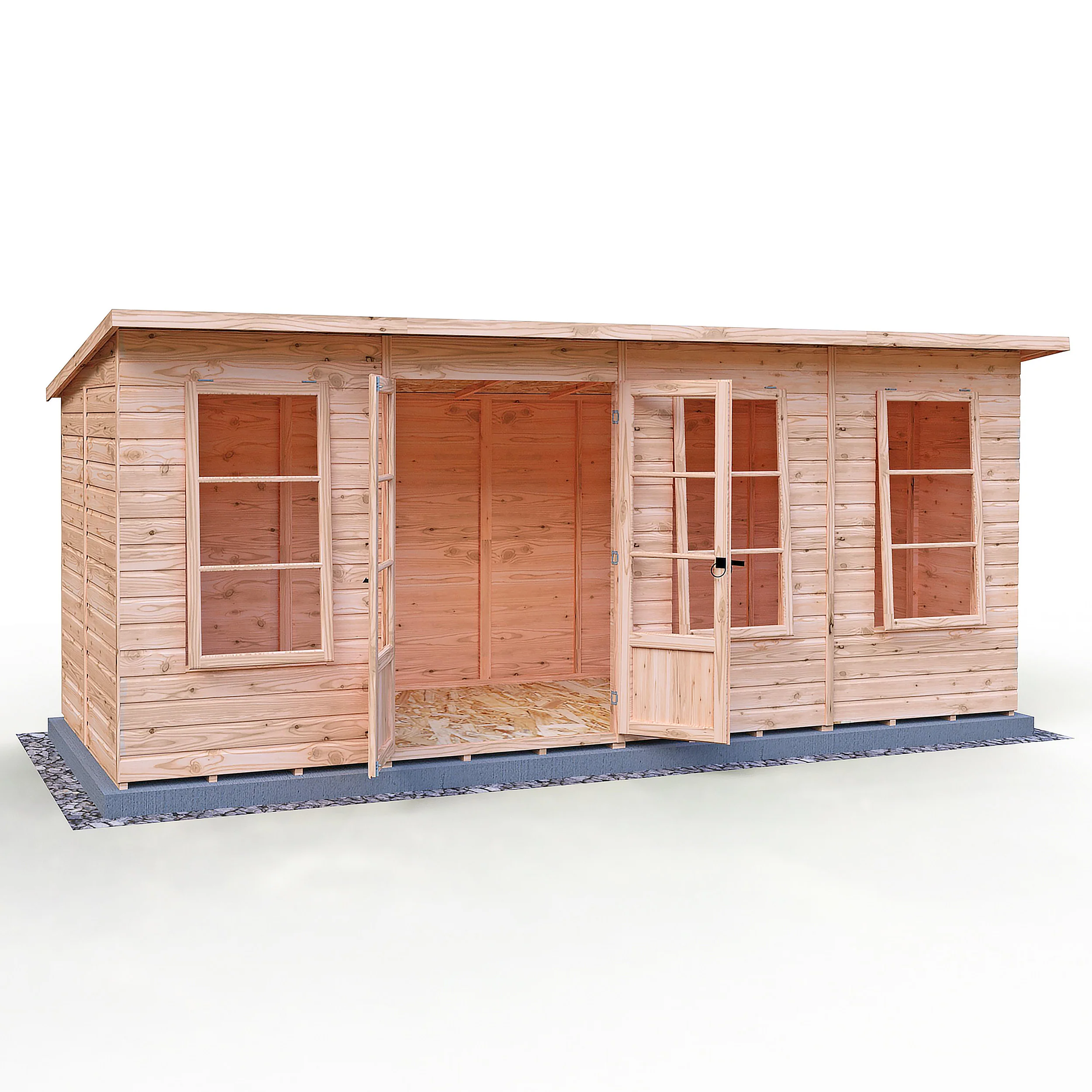 Dahlia 16 ft x 6 ft Summerhouse - Image 3
