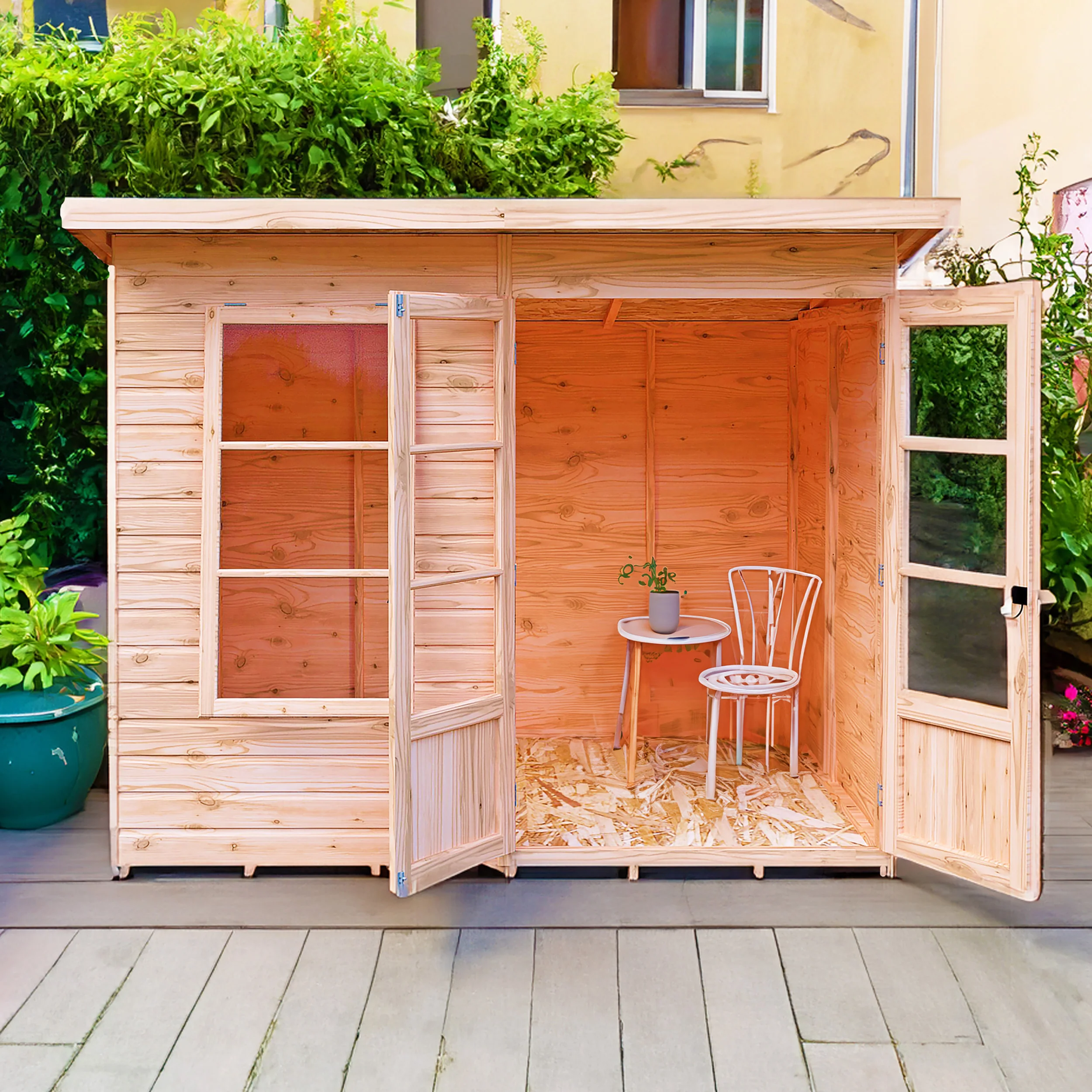 Dahlia 8 ft x 6 ft Summerhouse - Image 4