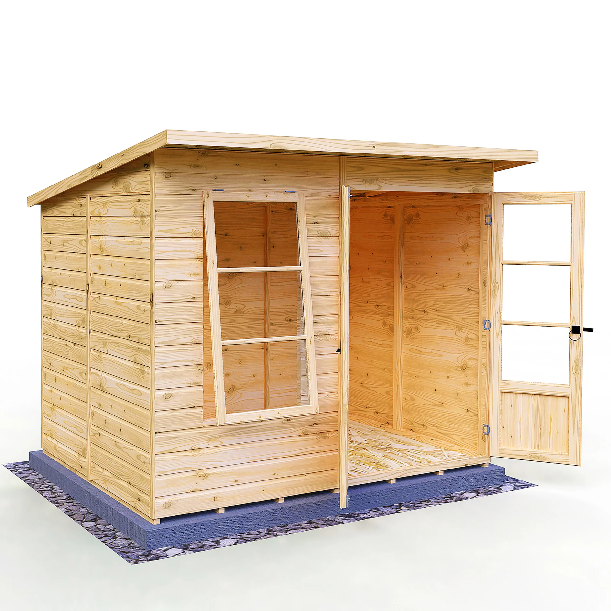 Dahlia 8 ft x 6 ft Summerhouse - Image 5