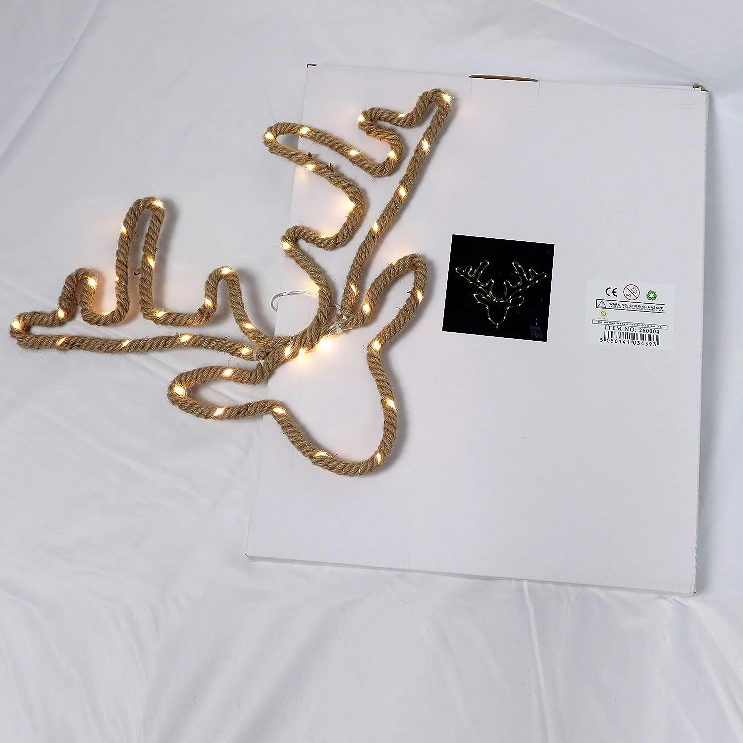 Deer Hemp LED Rope Light Silhouette - Image 3