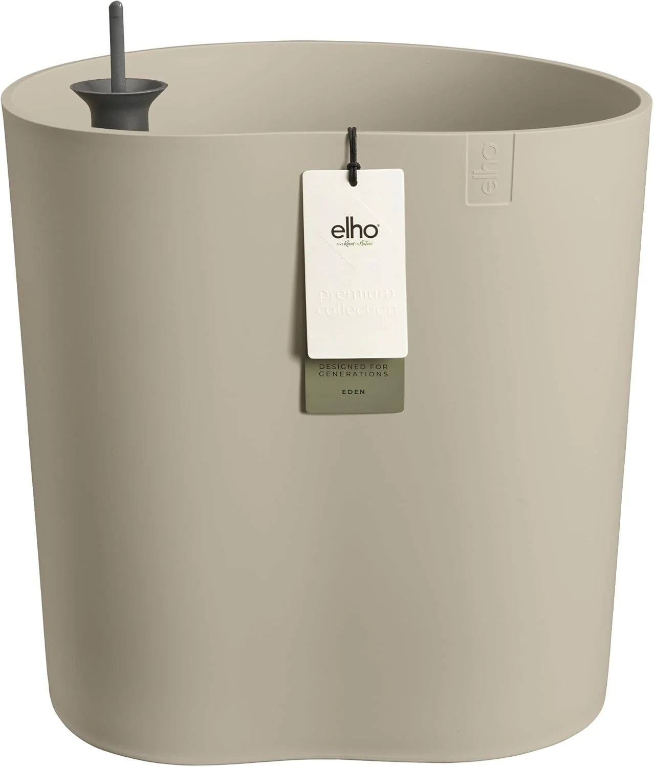 Eden Aquacare Medium 40cm Indoor / Outdoor Plant Pot - Soft Taupe