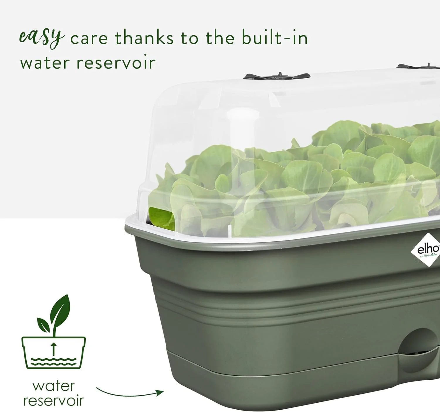 Green Basics All in 1 Medium Grow Tray Leaf Green - Image 5