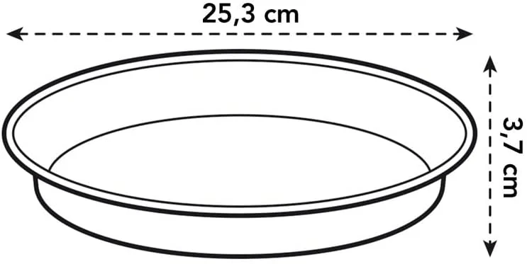 Green Basics Saucer 25cm - Cotton White - Image 4