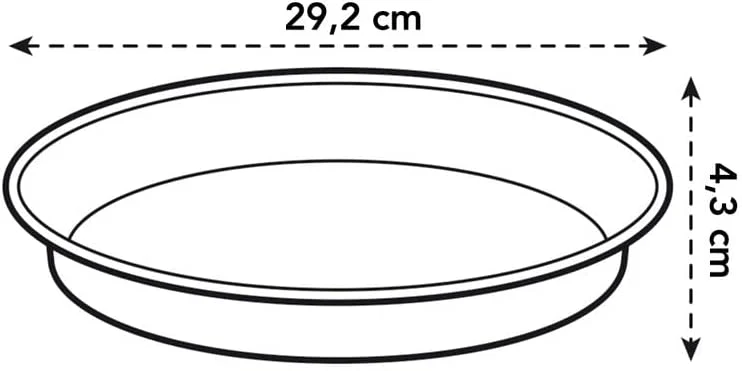 Green Basics Saucer 29cm - Cotton White - Image 2