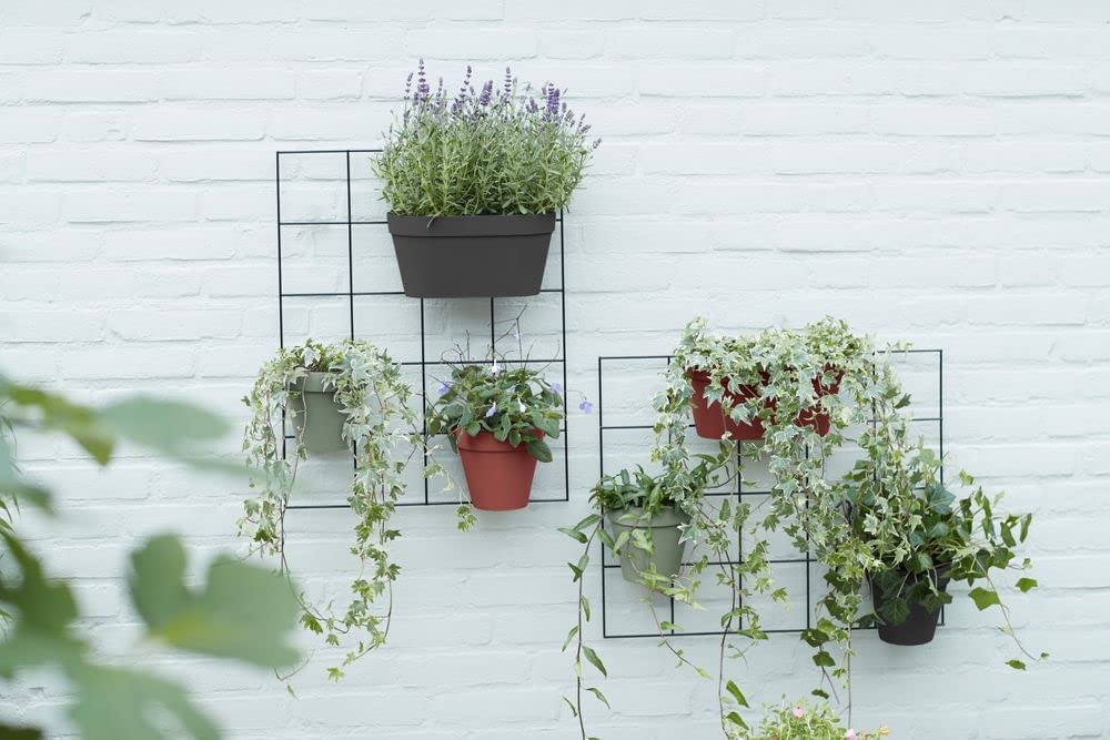 Loft Urban Green Wall Pot Single 15cm - Pistachio Green - Image 3