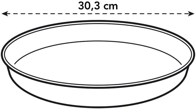 Loft Urban Saucer Round 30cm - White - Image 4