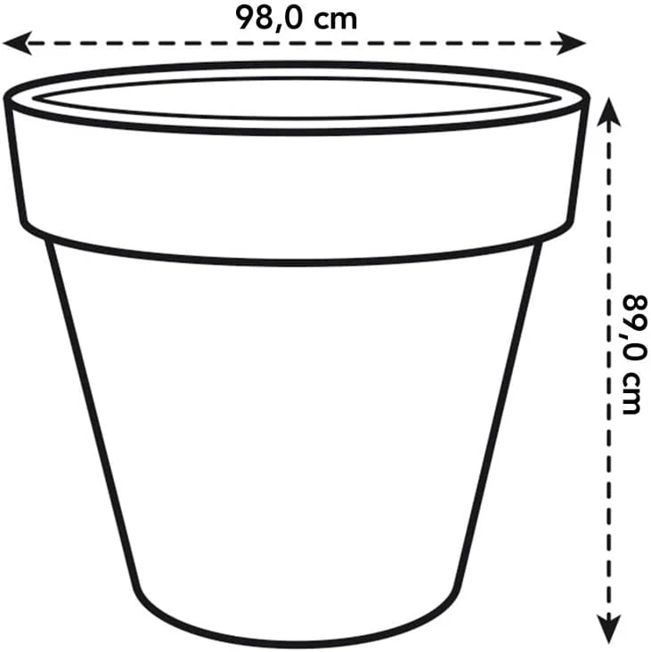 Pure Round 100cm - Anthracite - Image 4