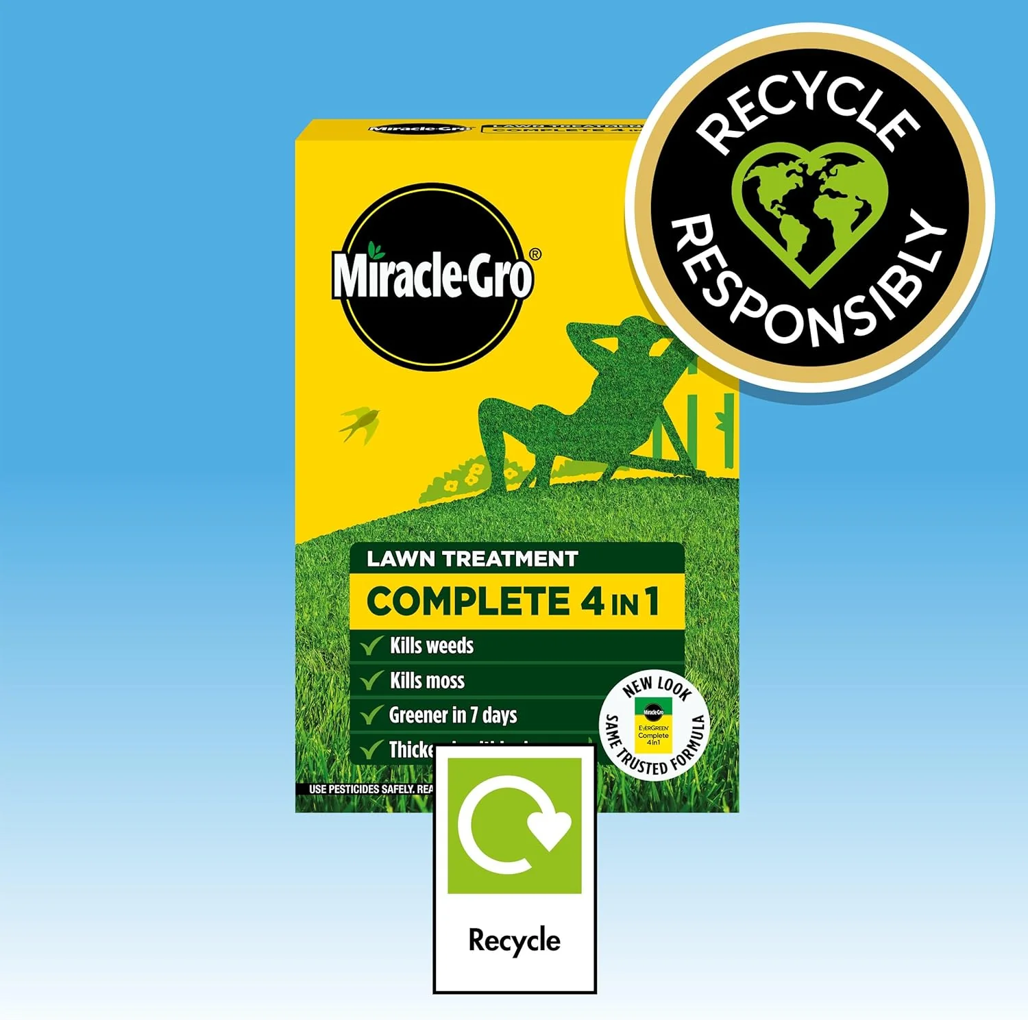 EverGreen Complete 4-in-1 Lawn Food, Weed & Moss Control - 200 m2 - Image 6