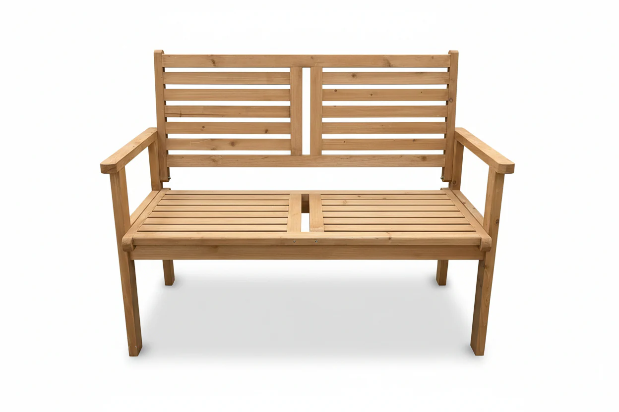 Florence Chinese Fir 2 Seater Bench - Image 6