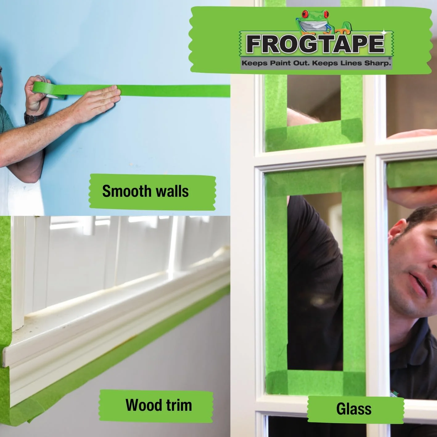 Frog Tape Green Multi Surface Painters Masking Tape 24mm x 41.1m - Image 5