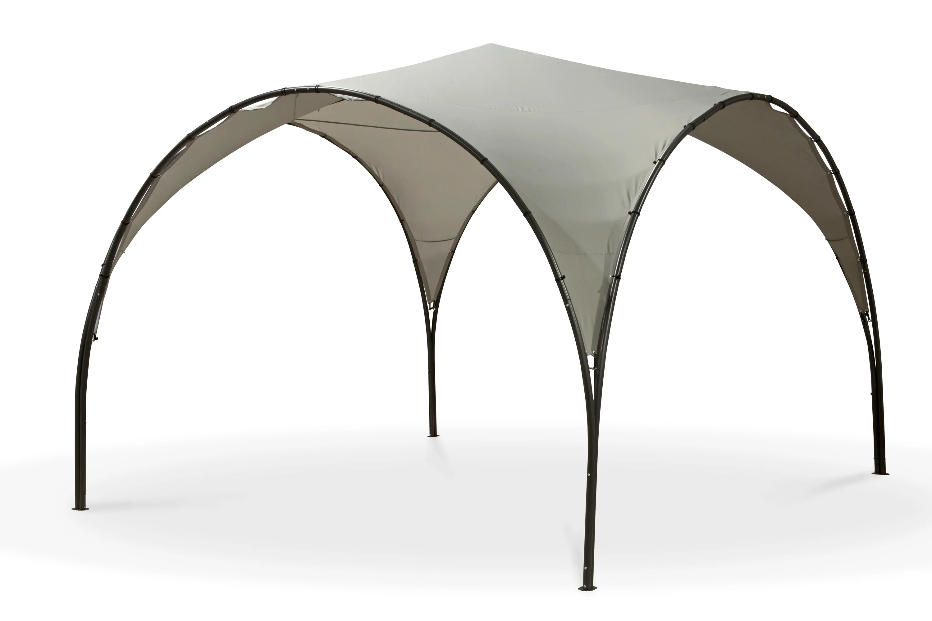 Monaco Heavy Duty 3.8 x 3.8m Dome Steel Gazebo - Image 5
