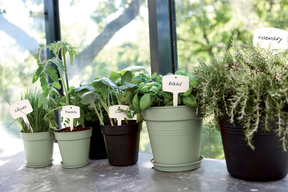 Green Basics Grow Pot 17cm - Stone Green - Image 8