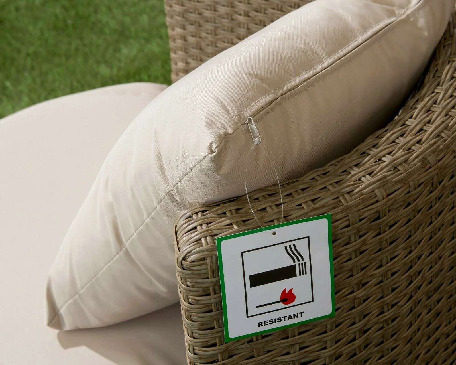 Canberra Bottle Bistro Set - Brown/Natural - Image 6