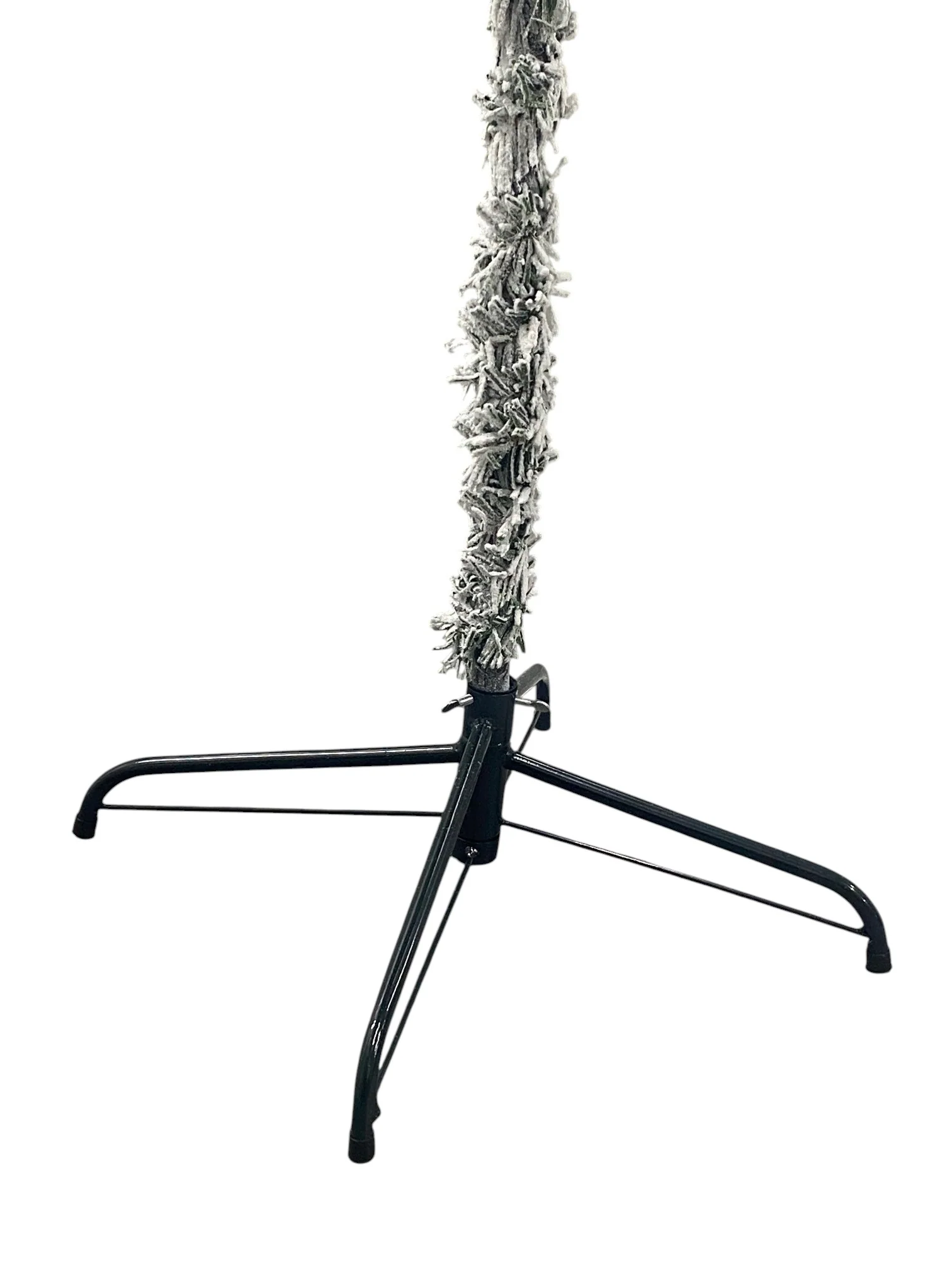 Half Parasol Christmas Tree Snowy Flocked 6ft/180cm - Image 4
