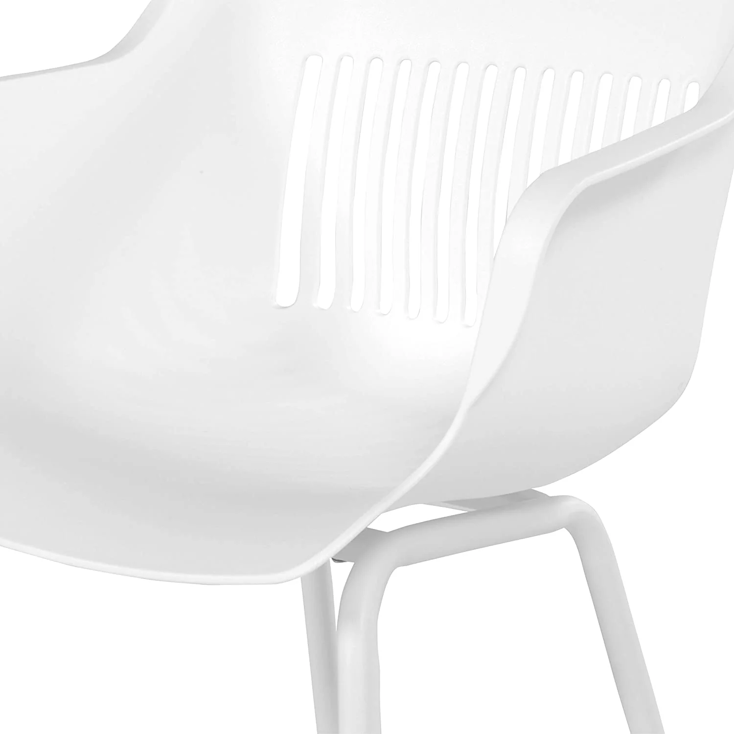 Hartman Jill Rondo Aluminum set of 2 Chairs - White - Image 4