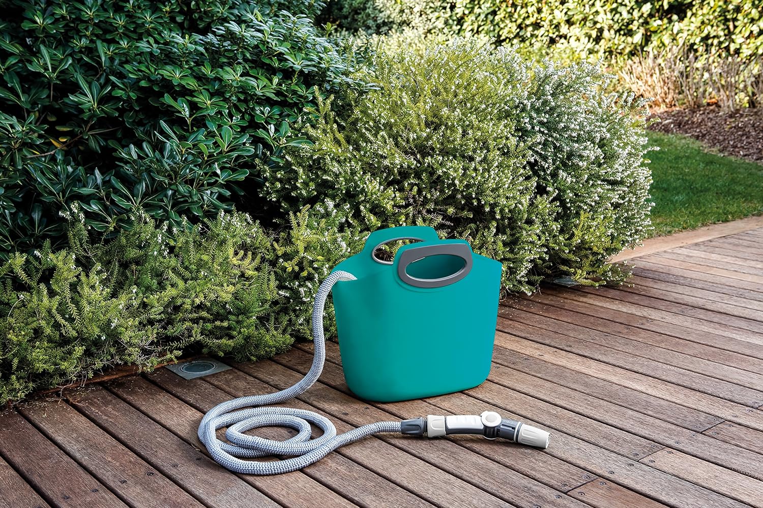 Hozelock Aquapop Blue 30m Extendable Irrigation Hose - Image 2