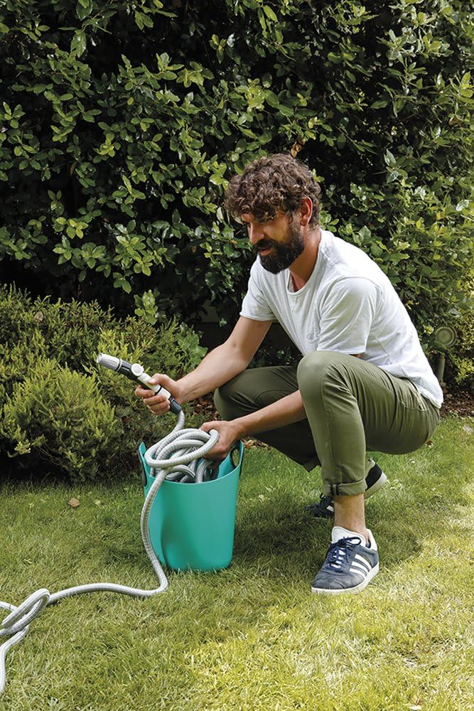 Hozelock Aquapop Blue 30m Extendable Irrigation Hose - Image 9
