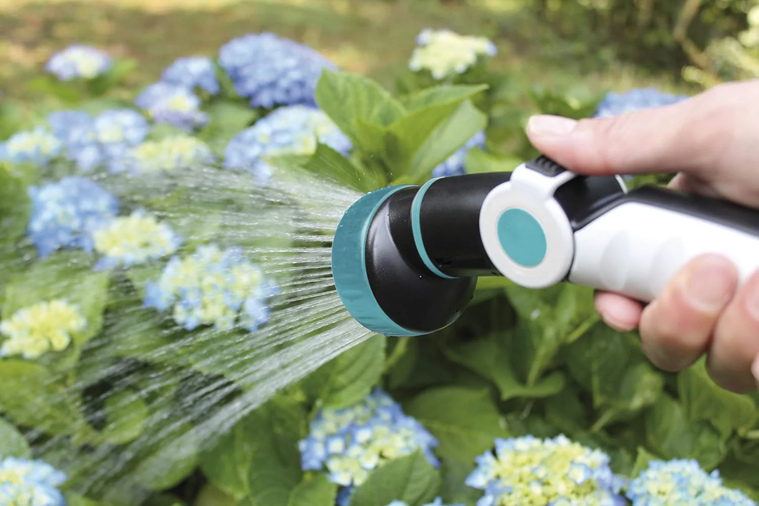 Hozelock Aquapop Grey 30m Extendable Irrigation Hose - Image 2