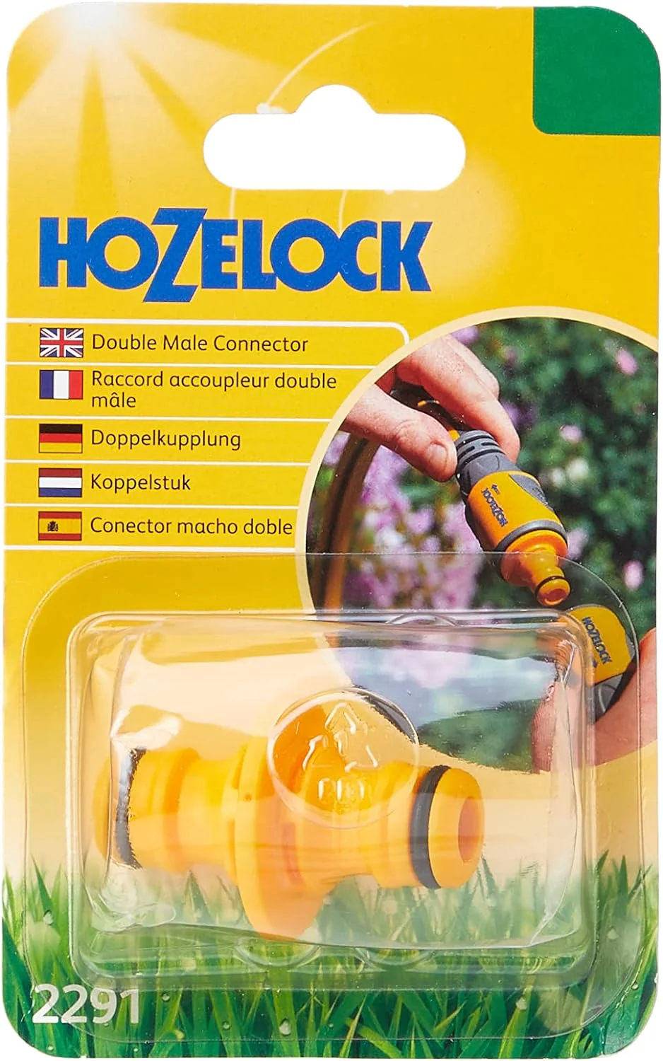 Hozelock Double Male Connector - Image 3