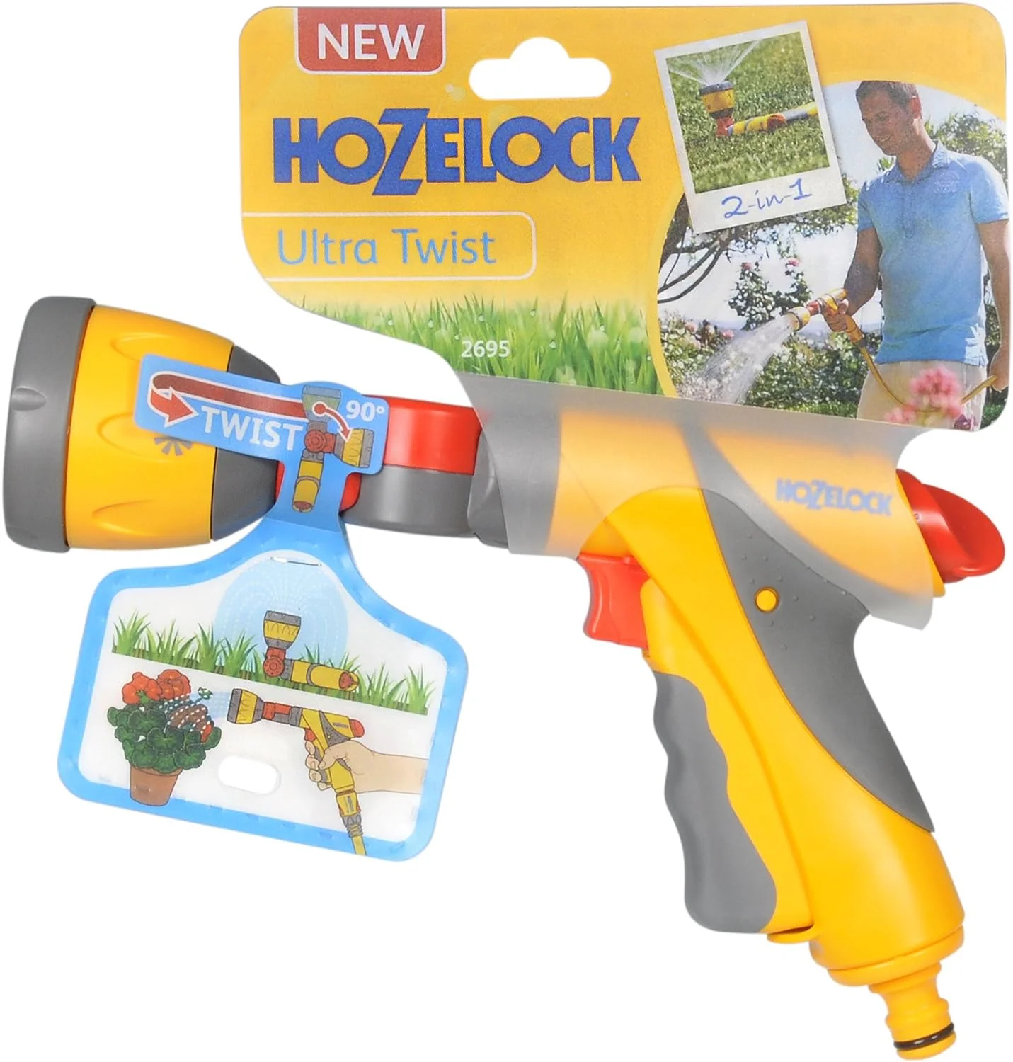 Hozelock Spray Gun Ultra Twist Plus
