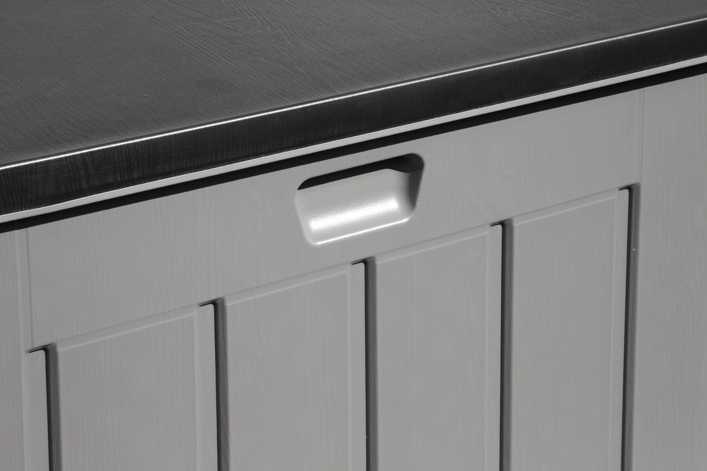 Huge Grey 830L Outdoor Storage Box - FAILED DELIVERY / TATTY BOX - Image 13