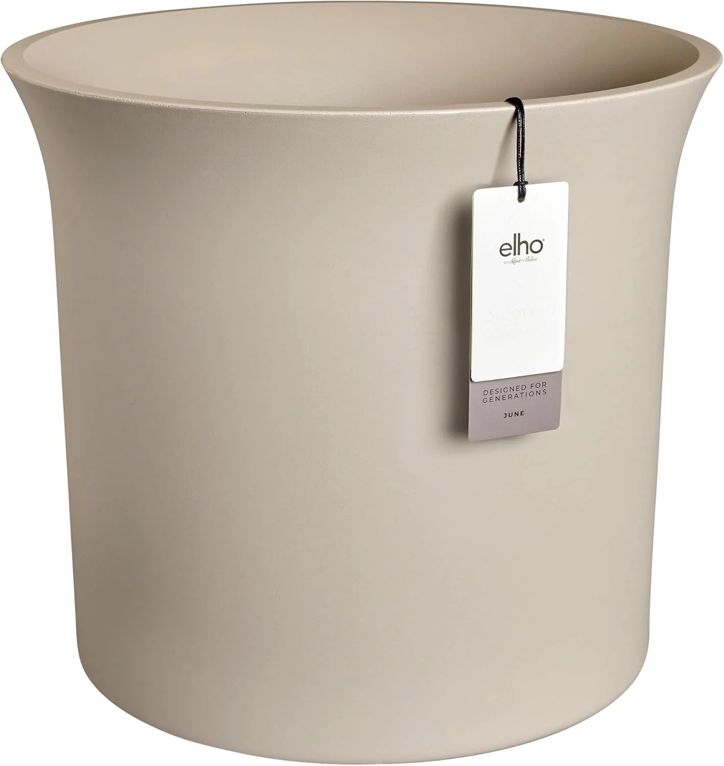 June Tulip 40cm Indoor / Outdoor Plant Pot - Balanced Beige