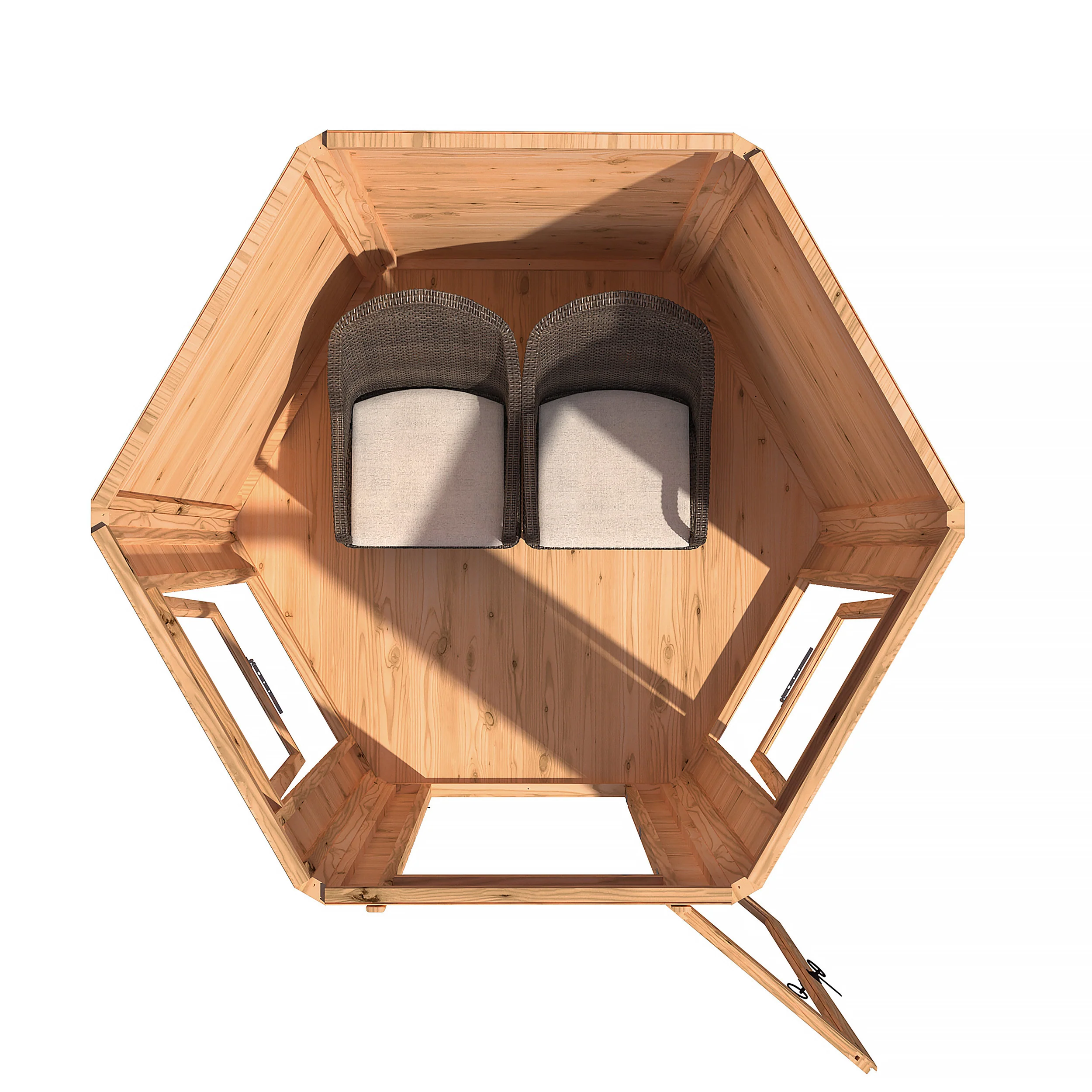 Kendall 6 ft x 6 ft Summerhouse - Image 5