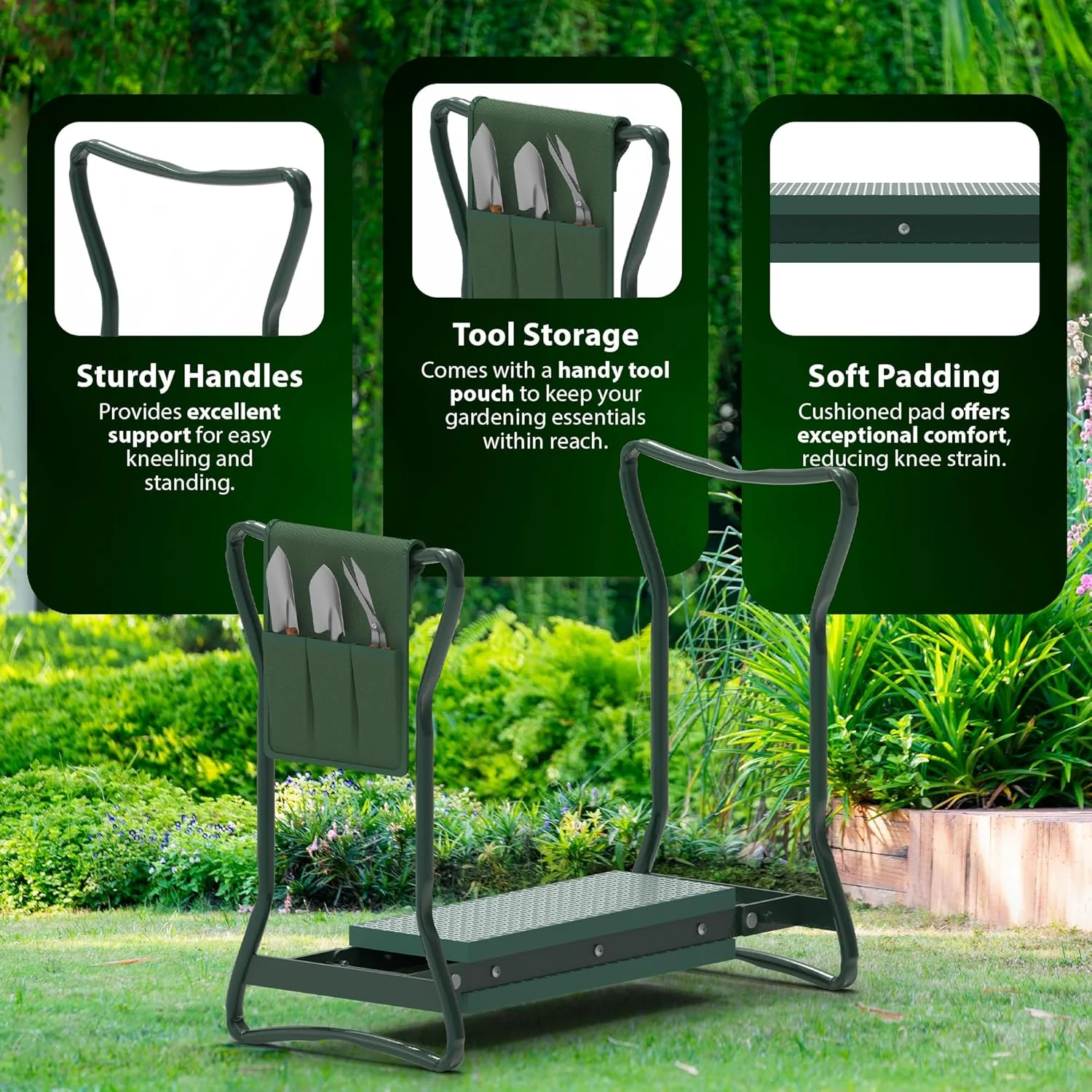 Kneeler Seat with Handles - Image 6
