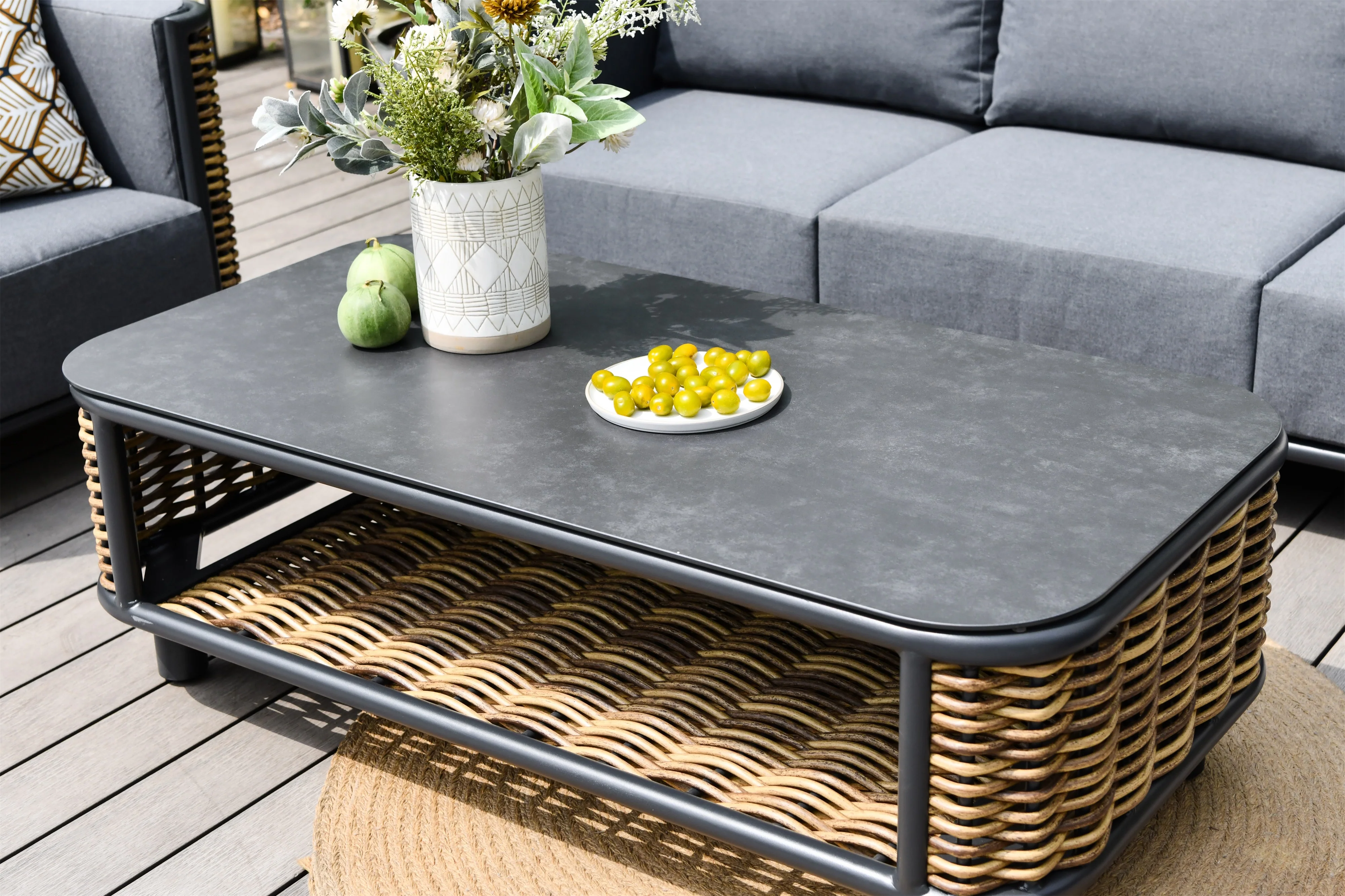 Lamoi Rattan 5 Seat Sofa Set - Image 3