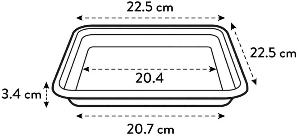 Loft Urban Square Saucer 22cm - Living Concrete - Image 4