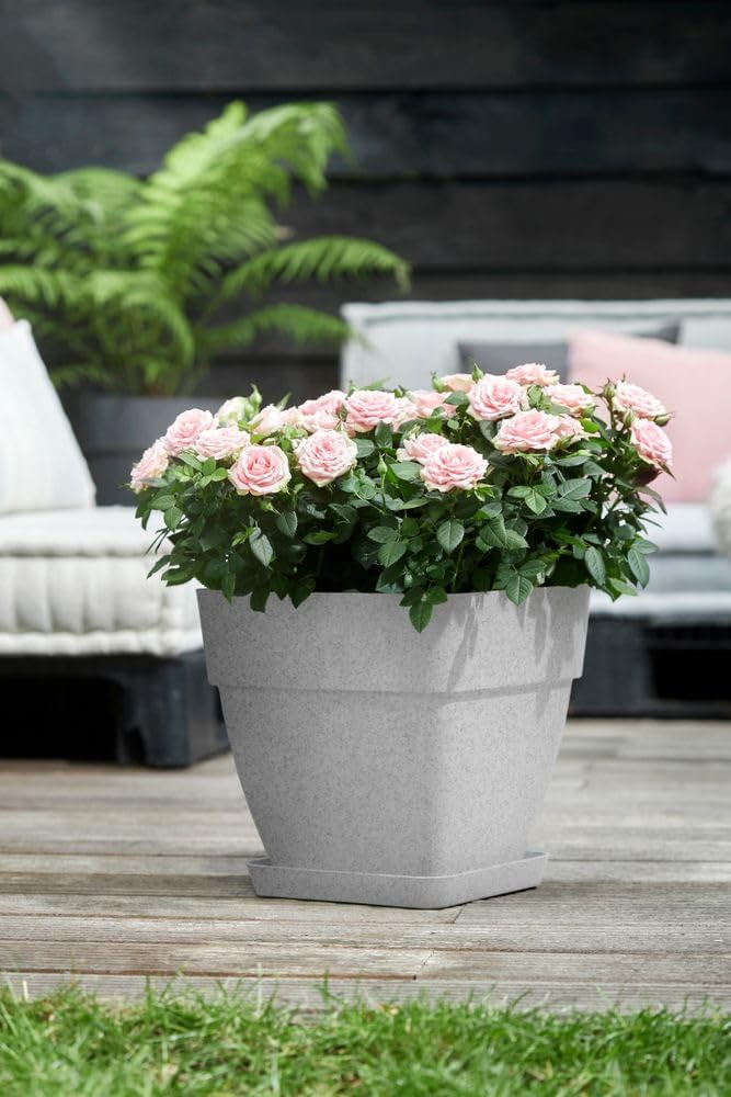 Loft Urban Square Saucer 22cm - Living Concrete - Image 5