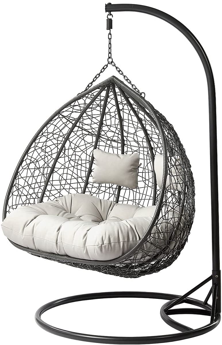 'Lovely' Double Cocoon Egg Chair - Image 4