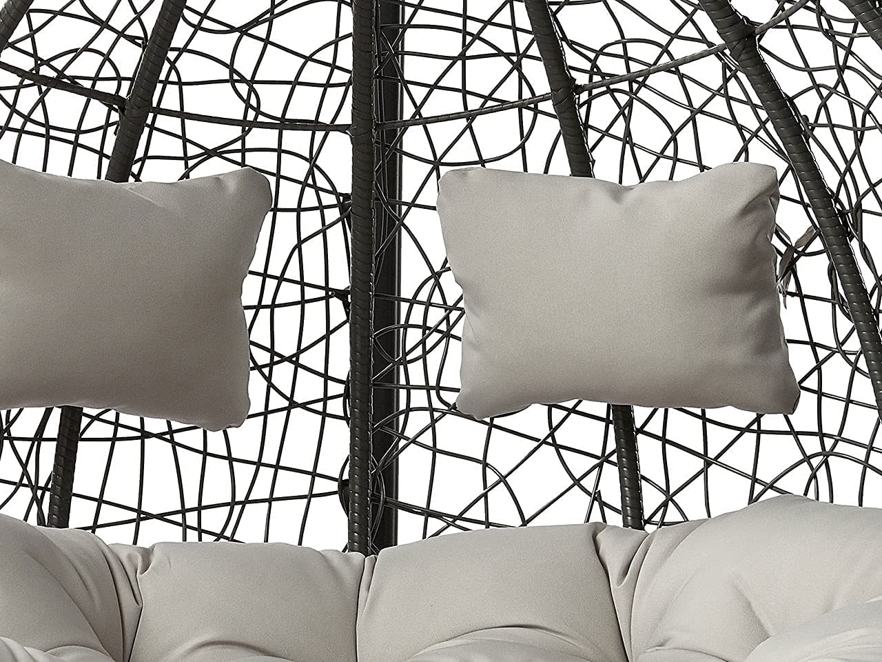 'Lovely' Double Cocoon Egg Chair - Image 5