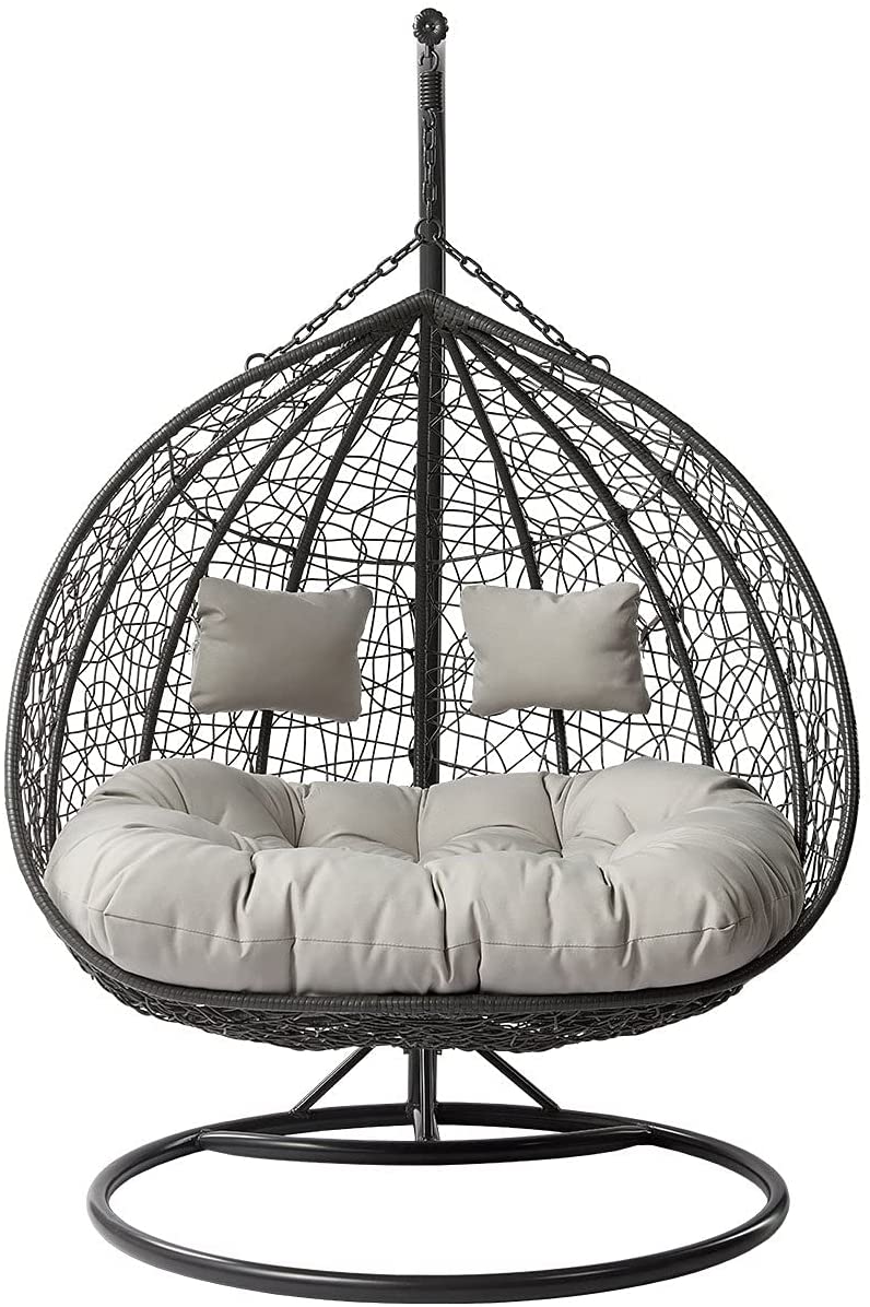 'Lovely' Double Cocoon Egg Chair - Image 6